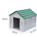 perro casa house dog pet cave cat house big size rabbit pet cage tier pvc pet house